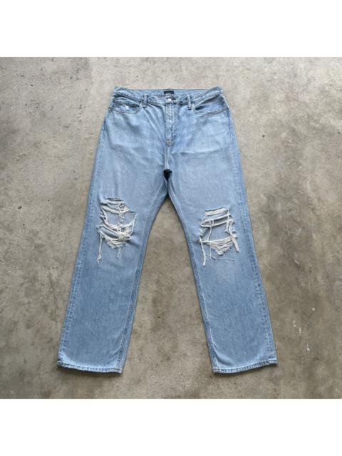 Other Designers Japanese Brand - Vintage Japanese Ripped Jeans Distressed Faded Pants W36x31