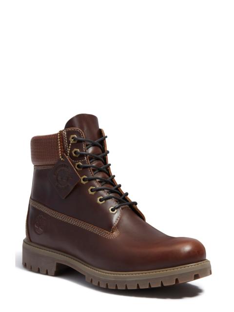 Timberland Timberland Premium 6-Inch Waterproof Boot in Brown/Black at Nordstrom