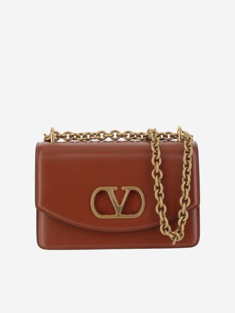 Valentino Valentino Garavani Vain Leather Small Shoulder Bag