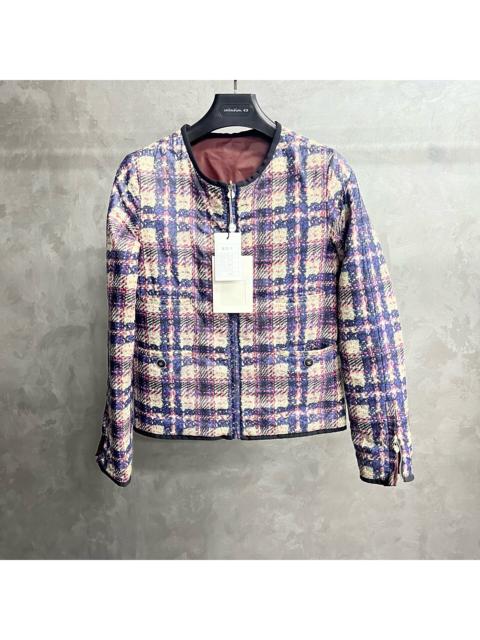 CHANEL Chanel Multicolor Tweed-Paneled Reversible Jacket