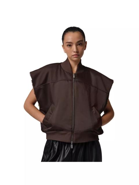 Jordan Jordan Women's Flight Reversible Vest -Brown/Khaki