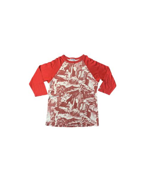 Other Designers Sun Surf - Rare Vintage Sun Surf All Over Printed Raglan Tee