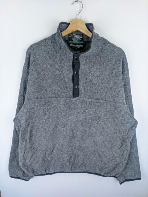 Other Designers Steals🔥Vintage Fleece Sweater Snap Button by Polartec