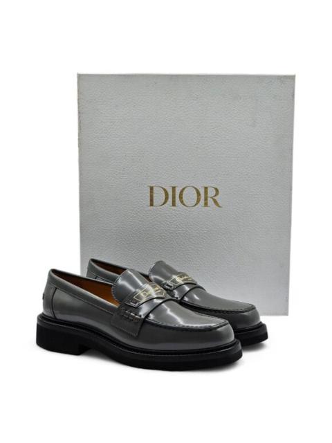 Dior Dior Boy Loafers Shoes - Brushed Calfskin Leather - Gray - 36 (6 US) NWB $1120