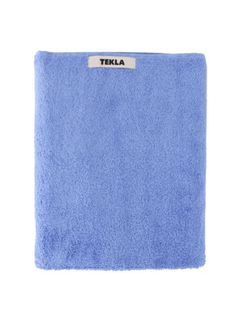 TEKLA BATH TOWEL "CLEAR BLUE"