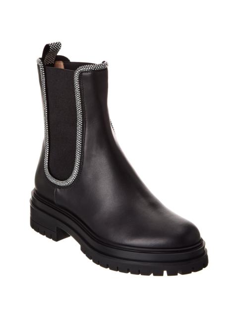Gianvito Rossi Gianvito Rossi Crystal Chester Leather Boot