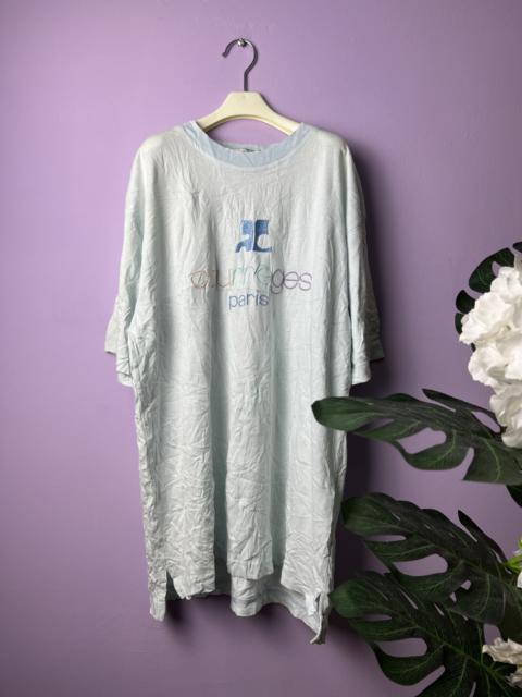 Other Designers Designer - 🔥Vintage Embroidery Courreges Paris Tees