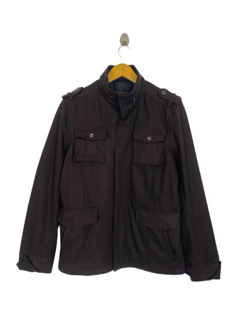 Other Designers Archival Clothing - KLEIN PLUS HOMME MULTIPOCKET JACKET WOOL FABRIC