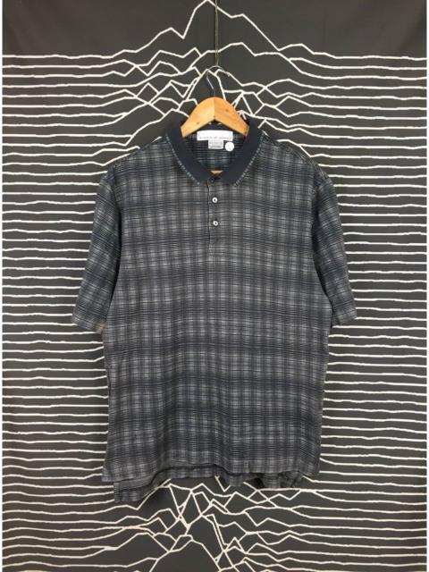 Nike Vtg Nike Golf Tiger Woods Patterned Polo Tee
