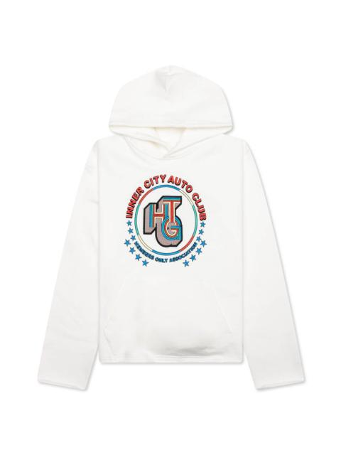 HONOR THE GIFT AUTO ASSOCIATION HOODIE - WHITE