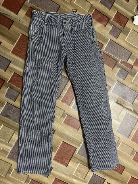Other Designers Vintage sugar cane carpenter hickory stripe jeans