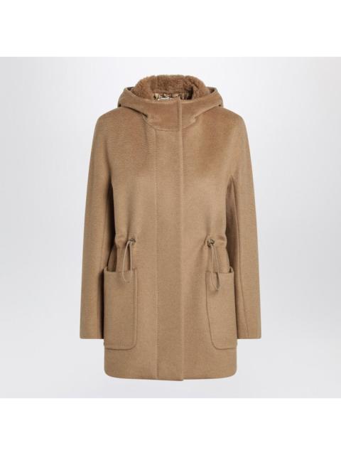 Max Mara Max Mara Beige Zibeline Camel Parka Women