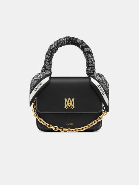 AMIRI WOMEN'S MICRO MA BAG WITH CHAIN HANDLE