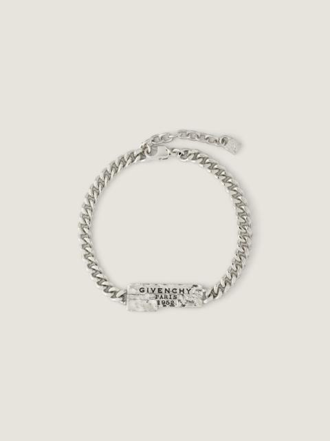 Givenchy GIVENCHY TAPE BRACELET IN METAL AND ENAMEL