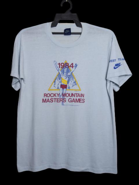 Nike RARES🔥VINTAGE 80'S NIKE ROCKY MOUNTAIN MASTERS GAMES SHIRT