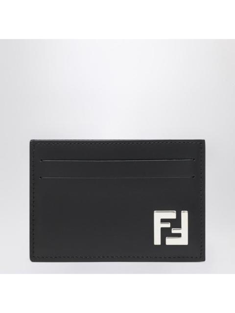 FENDI Fendi Slim Squared Ff Black Card Holder Men