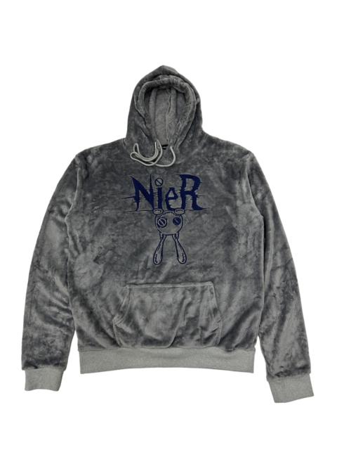 Other Designers Japanese Brand - Japanese Anime Nier Clothing Faux Fur Sweatshirts Hoodie