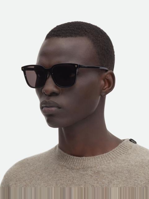 Bottega Veneta Soft Recycled Acetate Square Sunglasses