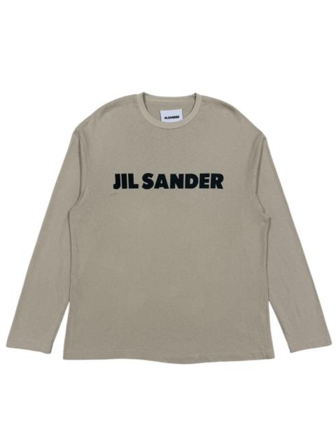 Jil Sander Authentic🌟Jil Sander LongSleeve Beige Tee