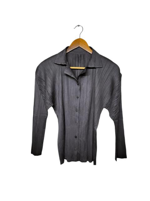 ISSEY MIYAKE Pleats Please button up shirt