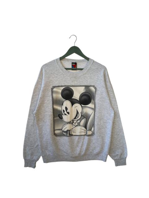 Other Designers Vintage - Vintage 90s Mickey Mouse Portrait Sweatshirt