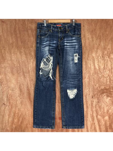 Other Designers Distressed Denim - W.A.Z.P Distressed Denim