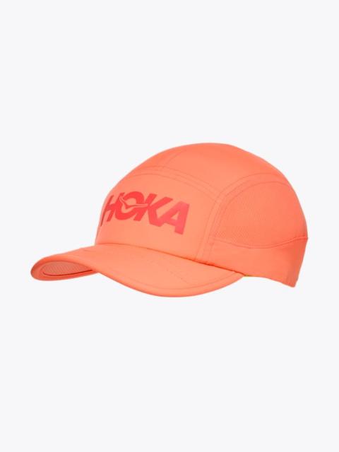 HOKA Run Hat in Neon Cantaloupe