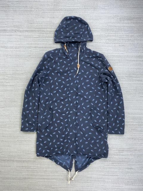 Timberland Vintage Timberland Full Printed Long Jacket Hoodie