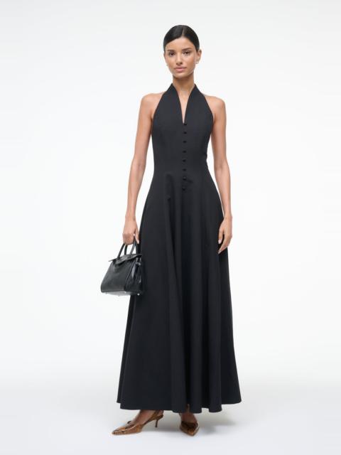 STAUD STAUD STELLA DRESS BLACK
