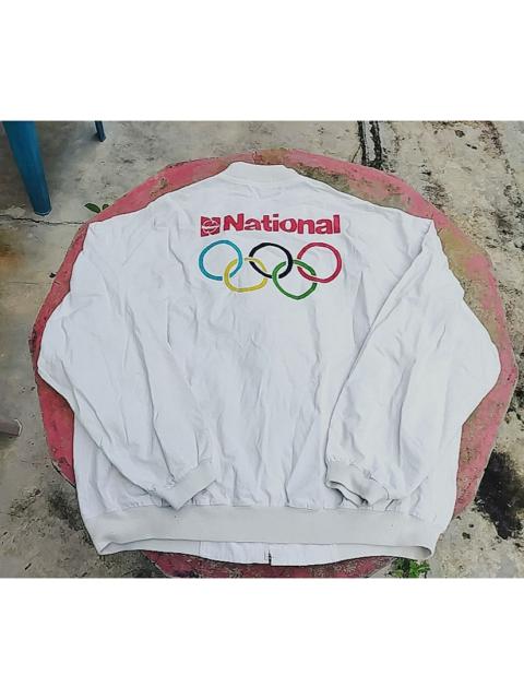 Other Designers Vintage 80s National Olympic Games 1988 Jacket Cotton