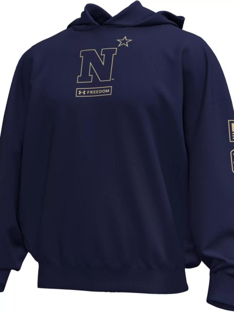 Under Armour Under Armour Men's Navy Midshipmen Navy Freedom Icon Pullover Hoodie