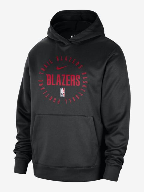 Nike Portland Trail Blazers Spotlight Men's Nike Dri-FIT NBA Pullover Hoodie