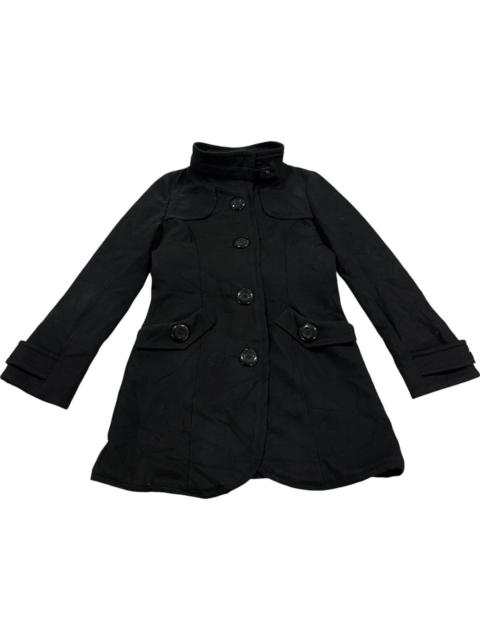 Other Designers If Six Was Nine × Japanese Brand × Le Grande Bleu (L.G.B.) - VINTAGE SPIRAL GIRL LGB WOOL/RABBIT FUR JACKET