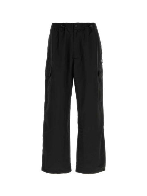 KENZO Black Nylon Blend Cargo Pant
