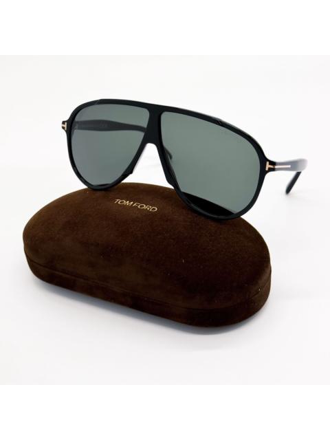 TOM FORD NEW TOM FORD SUNGLASSES TF1211 01N BLACK FT1211 01N