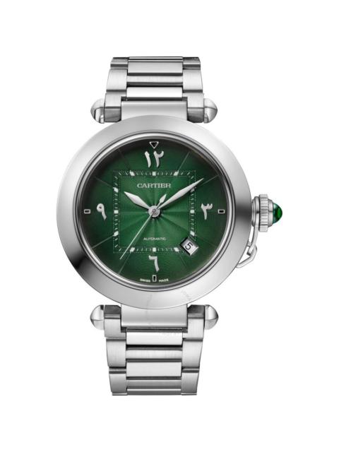 Cartier Cartier Pasha Automatic Green Dial Men's Watch WSPA0022