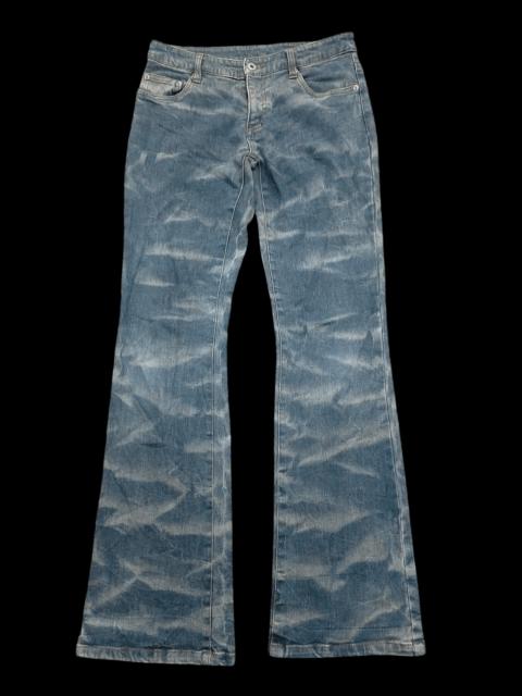 Hysteric Glamour 🔥 Flare 🔥 Japanese Brand Washed Crazy Jeans