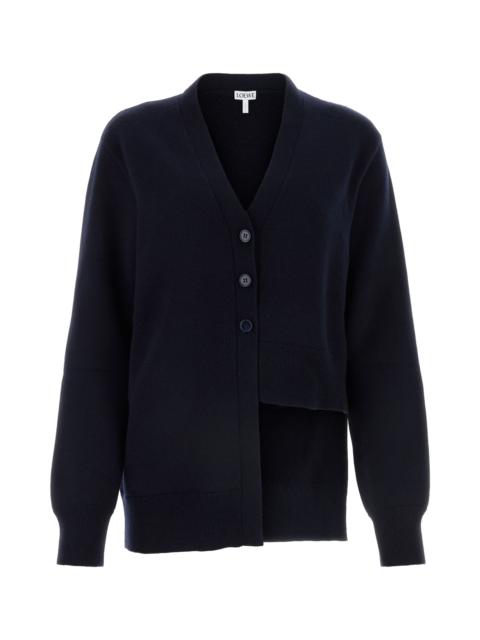 Loewe Midnight Blue Cashmere Cardigan