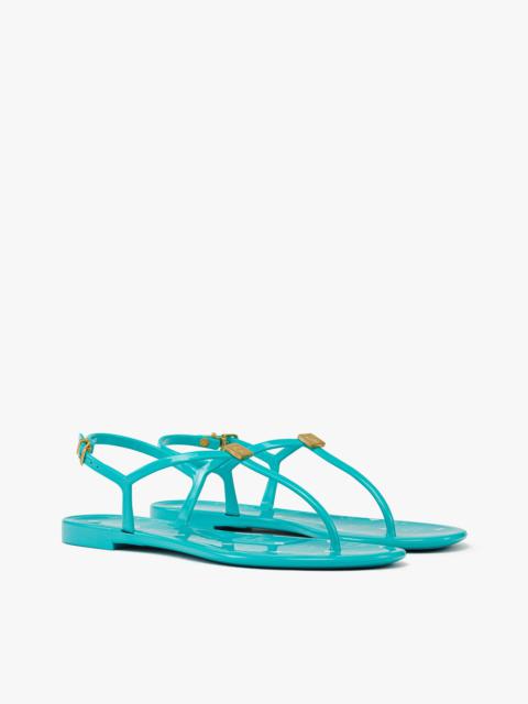 MCM Monogram Jelly Sandals