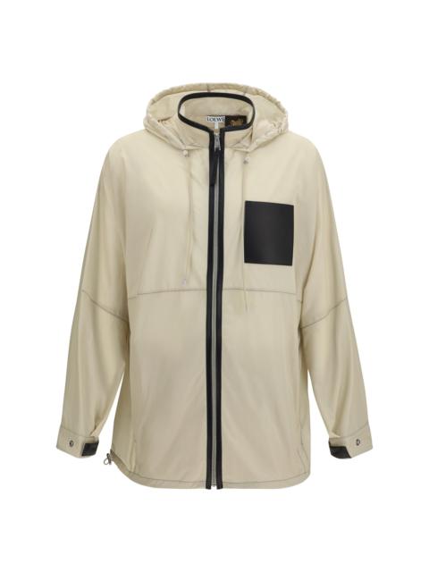 Loewe Loewe Men Hooded Technical Fabric Jacket Loewe X Paula’S Ibiza