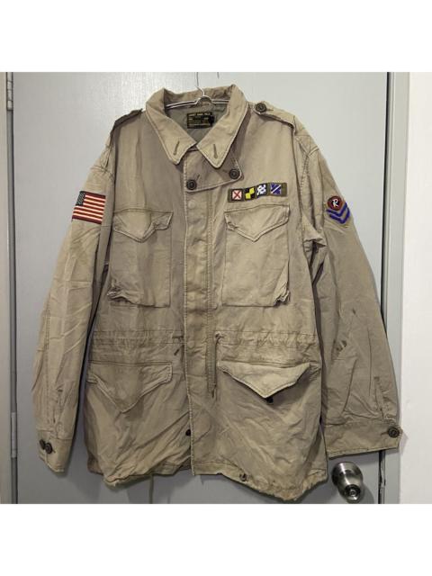 Other Designers Polo Ralph Lauren Field Military Jacket Khaki MIL-J-4883A XL