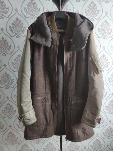 Other Designers Share Spirit Homme - Wool, nylon and fleece parka.Like Undercover or Visvim