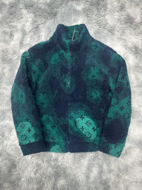 Louis Vuitton Louis Vuitton 2023 Monogram Camo Fleece Bomber Jacket