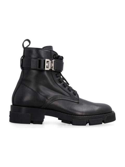 Terra Leather Ankle Boots