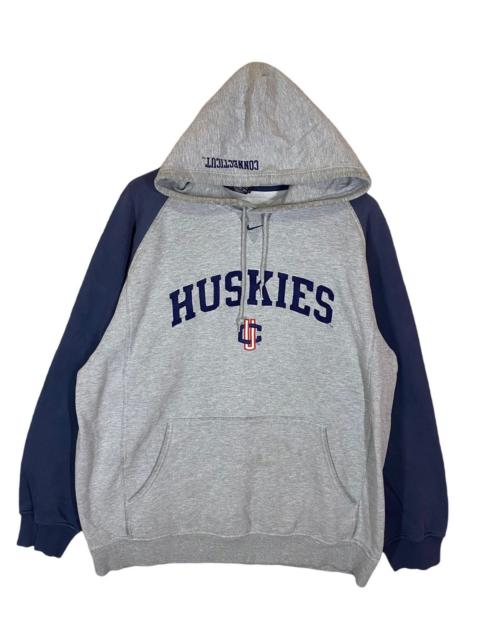 Nike ‼️VINTAGE HUSKIES NIKE CENTRE LOGO HOODIE sun faded‼️