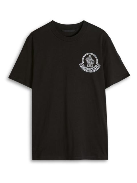 Moncler Moncler New Badge Logo-print Cotton T-shirt