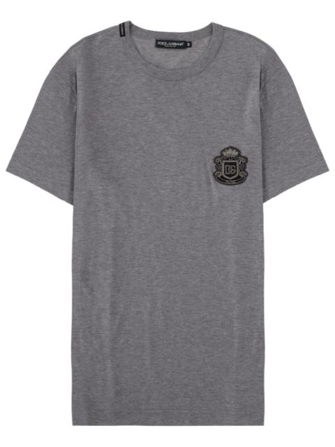 Dolce & Gabbana Dolce & Gabbana Men T-Shirt With Heraldic Logo