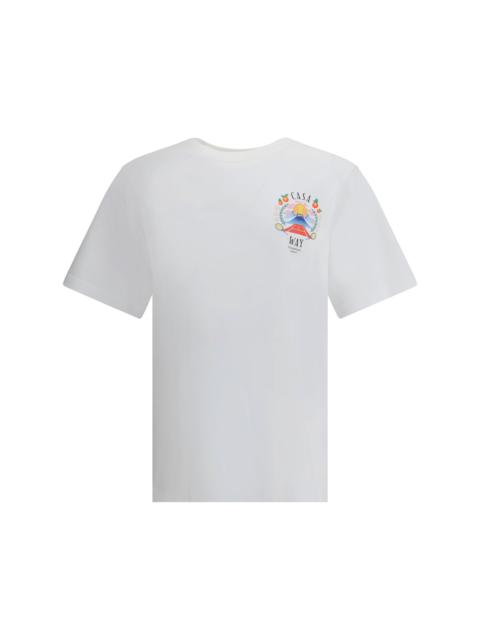 Casablanca Men Casa Way Mountain Printed T-Shirt