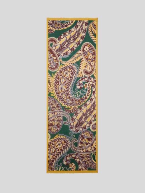 Etro FLORAL PAISLEY SCARF