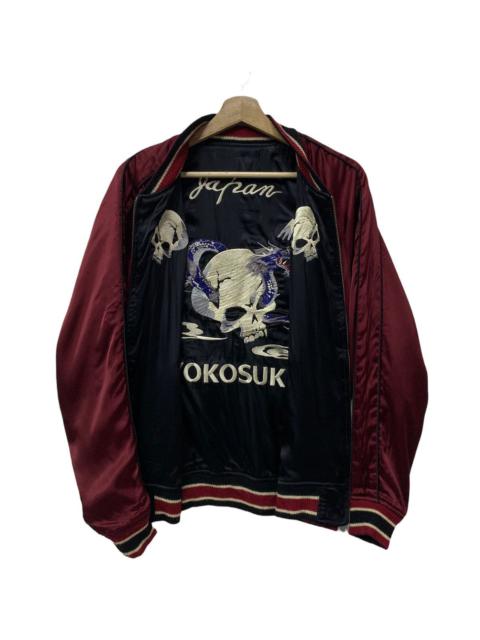 Other Designers Tokyo - 🔥RARE SUKAJAN SKULL JAPAN RAYON REVERSIBLE JACKETS